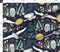 Various Fabrics by the Yard or Fat Quarter Snowy Owls Botanical Folk Art Xl Scale Jumbo Mid Century Queen Anne Lace Cottagecore Custom Printed Fabric by Spoonflower